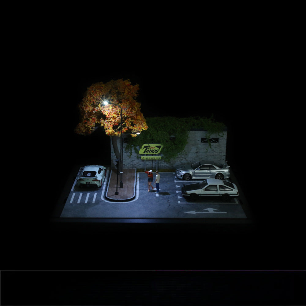 MoreArt 1:64 Street Scene Light-Up Diorama Series 03