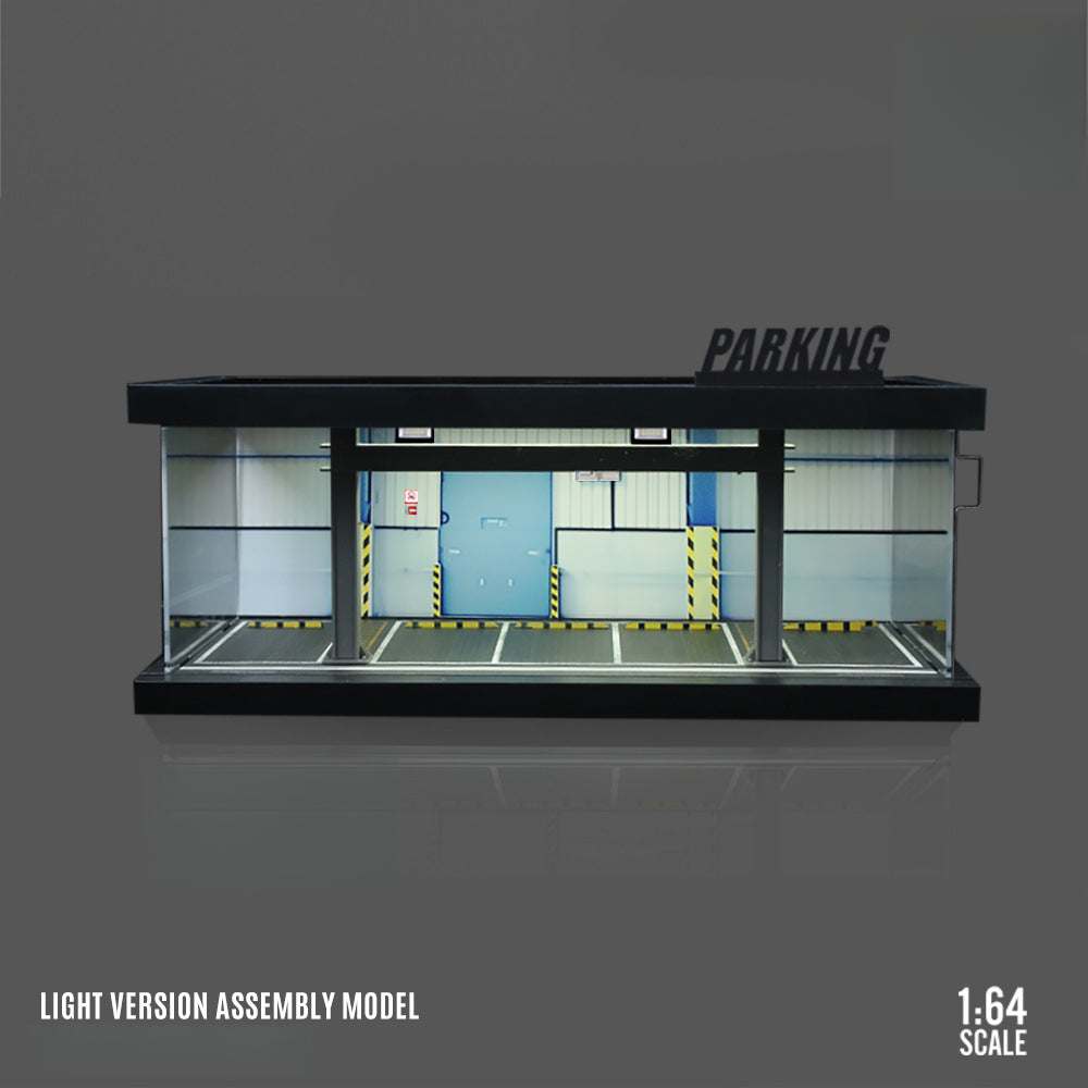 MoreArt 1:64 Four Theme Parking Garage Lighted Scene Model MODCOLS