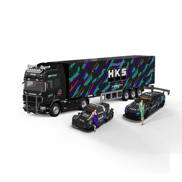 TIMEMICRO 1:64 HKS Series Diecast Car Set