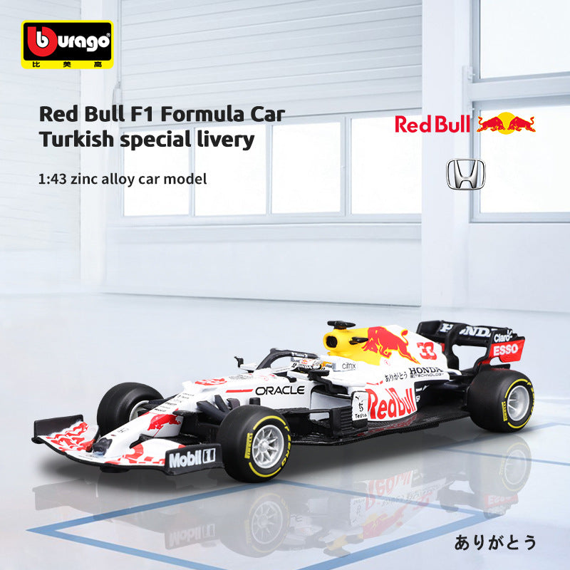 Bburago 1:43 Red Bull F1 Turkey GP Verstappen Diecast Model MODCOLS