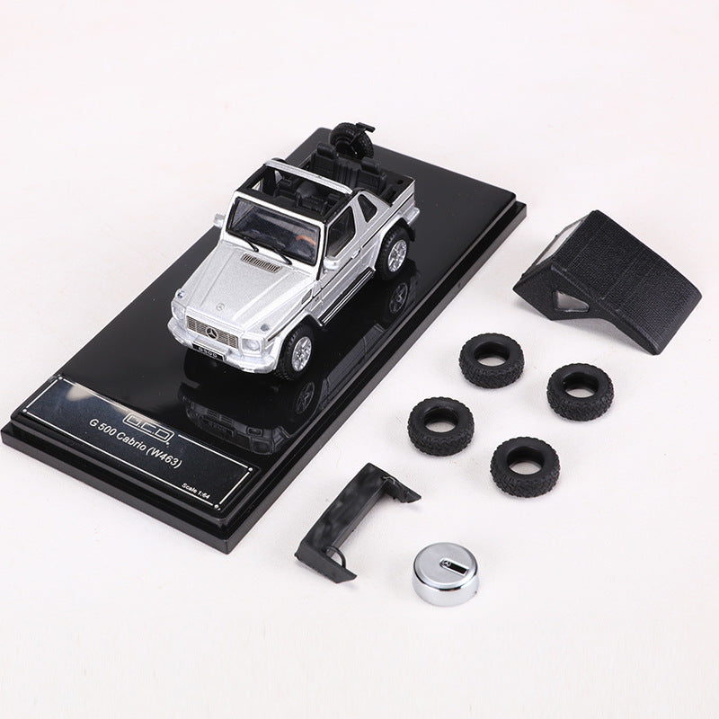GCD 1:64 Mercedes Benz G500 Short Wheelbase Convertible Diecast SUV Model MODCOLS