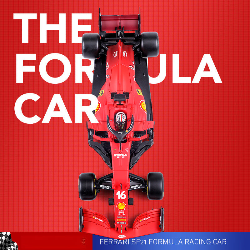 Bburago 1:18 2021 Ferrari SF21 Formula 1 Diecast Model MODCOLS