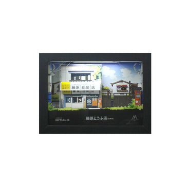 Modelart 1:64 Initial D Light Up Scene Frame 3D Model MODCOLS