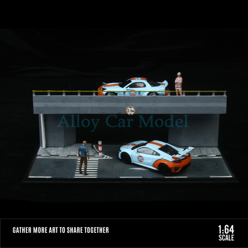 MoreArt 1:64 Overpass Scene Model for Diecast Cars MODCOLS