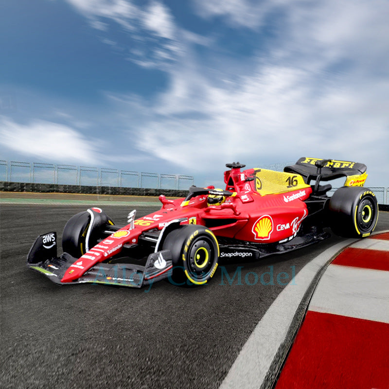 Bburago 1:24 Ferrari F1 75 (2022) 75th Anniversary Edition Diecast Model Formula 1 Collectible MODCOLS