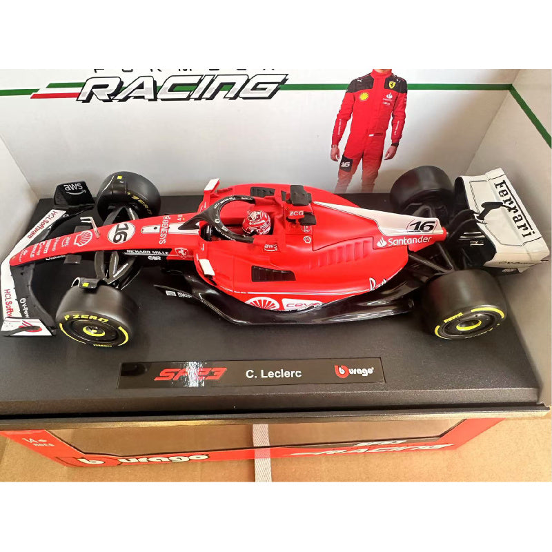 Bburago 1:18 Ferrari SF23 F1 2023 Die Cast Model Car MODCOLS