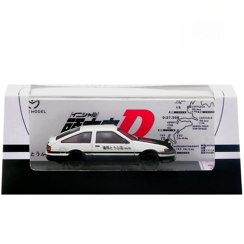 TM 1:64 Toyota AE86 Initial D JDM Diecast Model Car MODCOLS