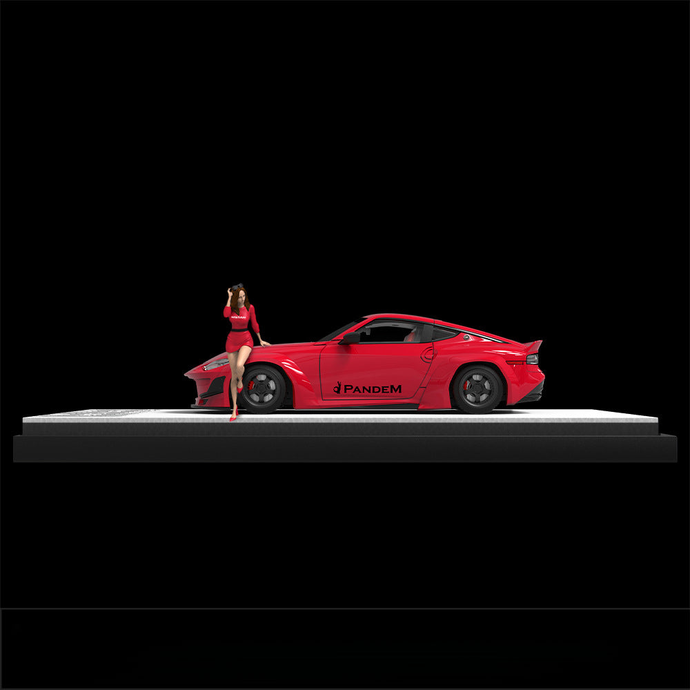 TimeMicro 1:64 Nissan 400Z Plain Color Diecast Model Car
