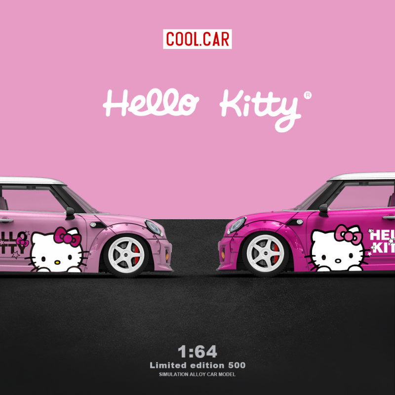 Cool Car 1:64 BMW MINI Kitty Livery Diecast Model MODCOLS