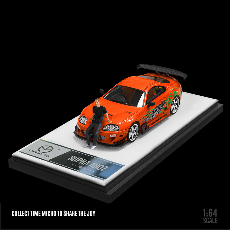 TimeMicro 1:64 RX 7 Veilside Toyota Supra A80Z Diecast Model MODCOLS