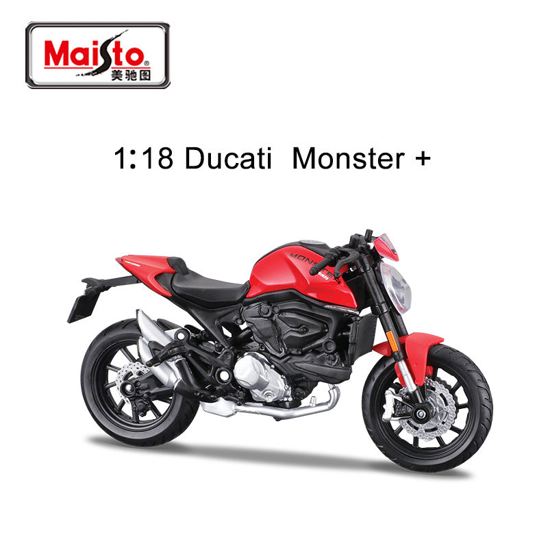 Maisto 1:18 Kawasaki / Ducati / BMW Motorcycle Diecast Model MODCOLS