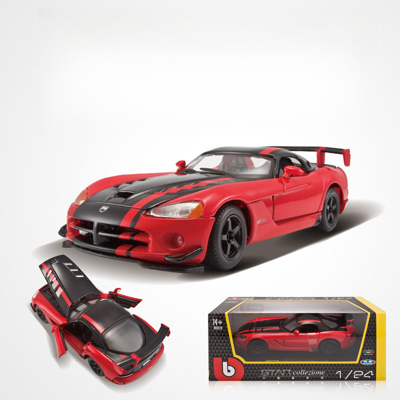 Bburago 1:24 Dodge Viper Diecast Model Car MODCOLS