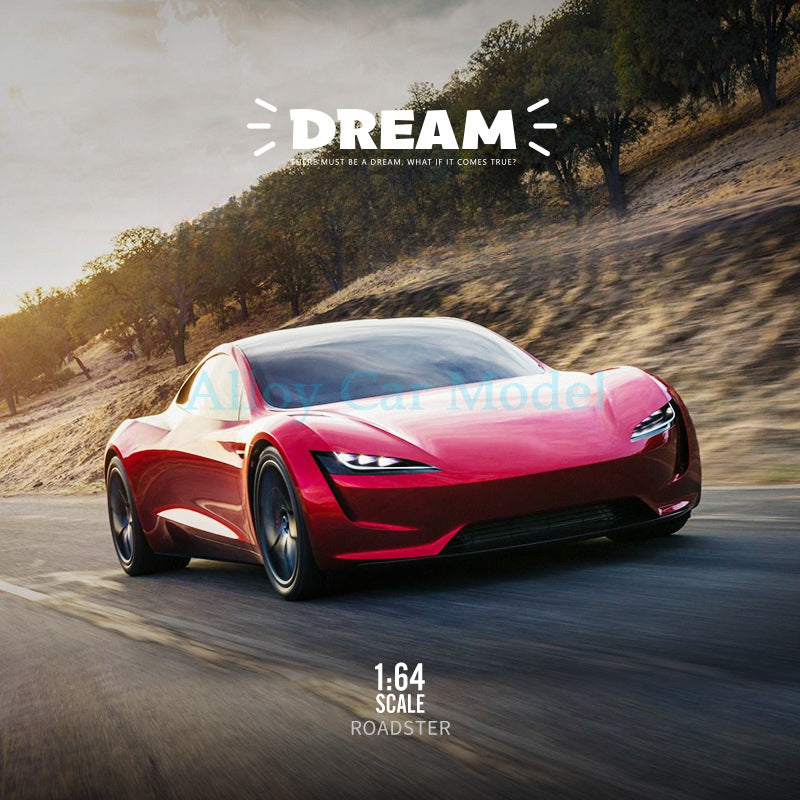 Dream 1:64 Tesla Concept Car Diecast Model MODCOLS