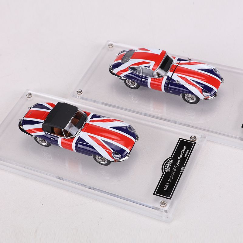 GFCC 1:64 Jaguar E Type Diecast Model Car MODCOLS