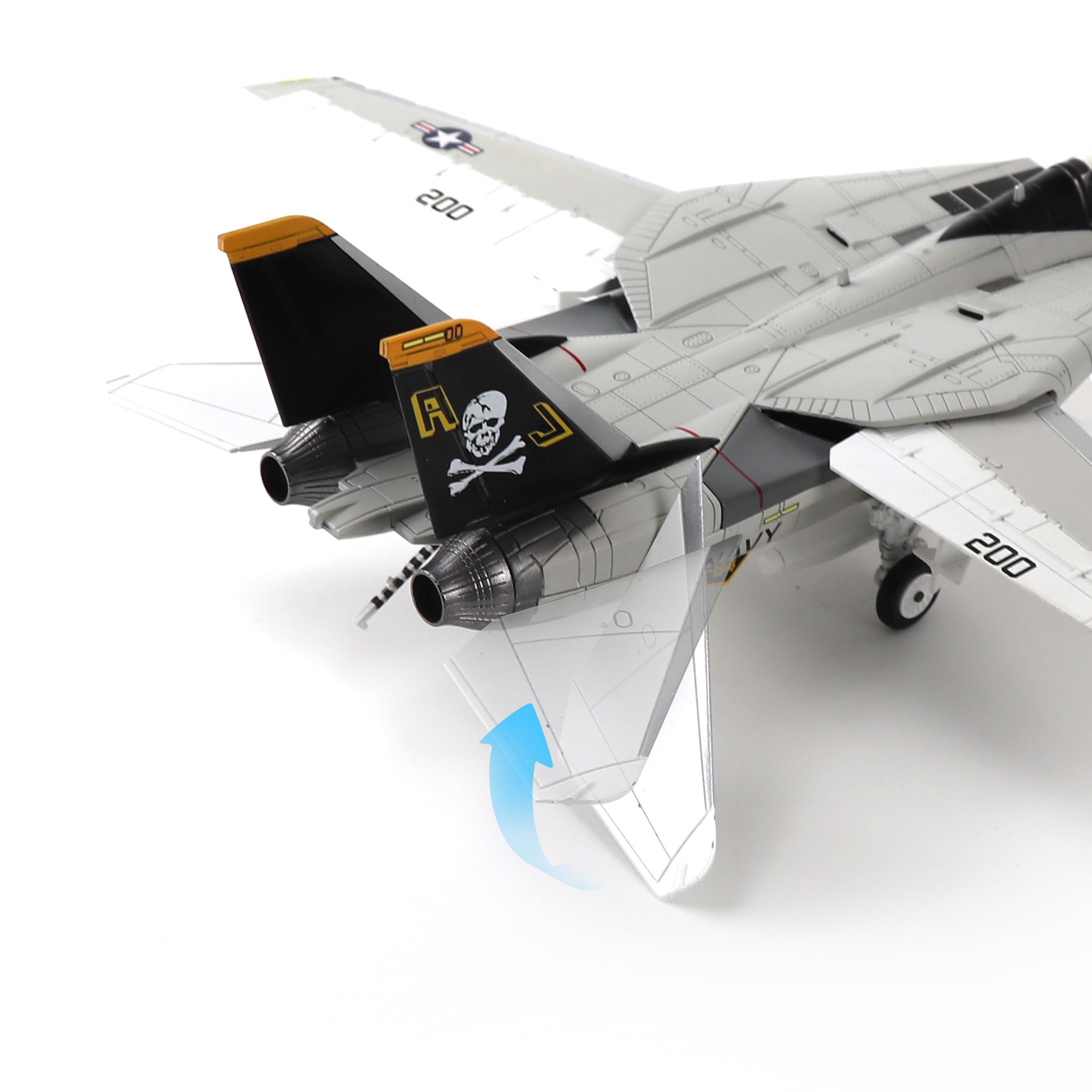 F-14A Tomcat VF-84 Jolly Rogers 1/72 Die-cast Fighter Jet Model