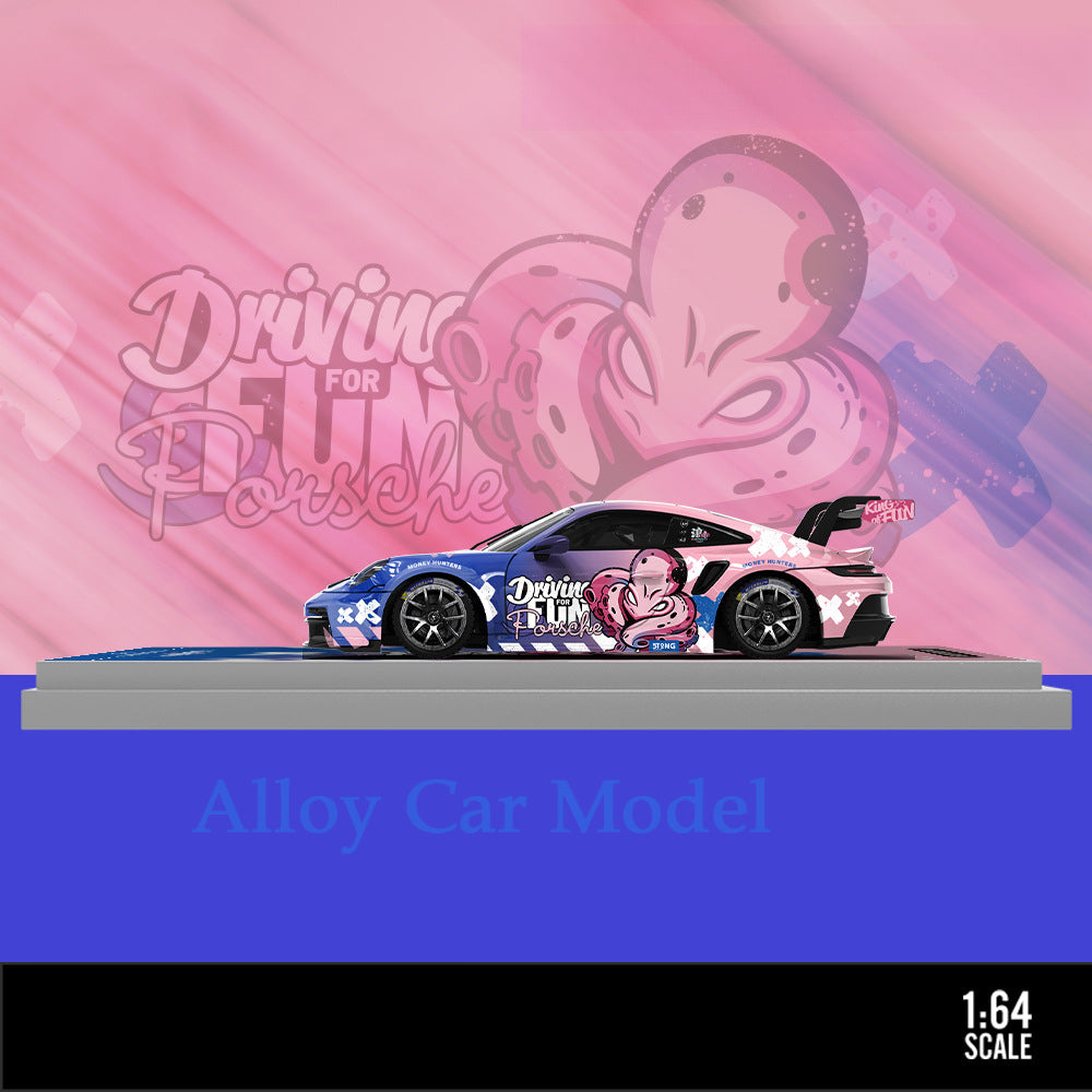 MD & LUCK RACE Original 1:64 Porsche 911 GT3 Diecast Model MODCOLS