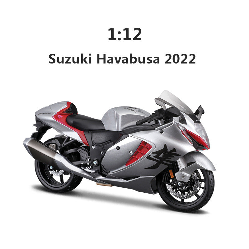Maisto 1:12 BMW Ducati Yamaha Kawasaki H2R Die cast Motorcycle Model MODCOLS