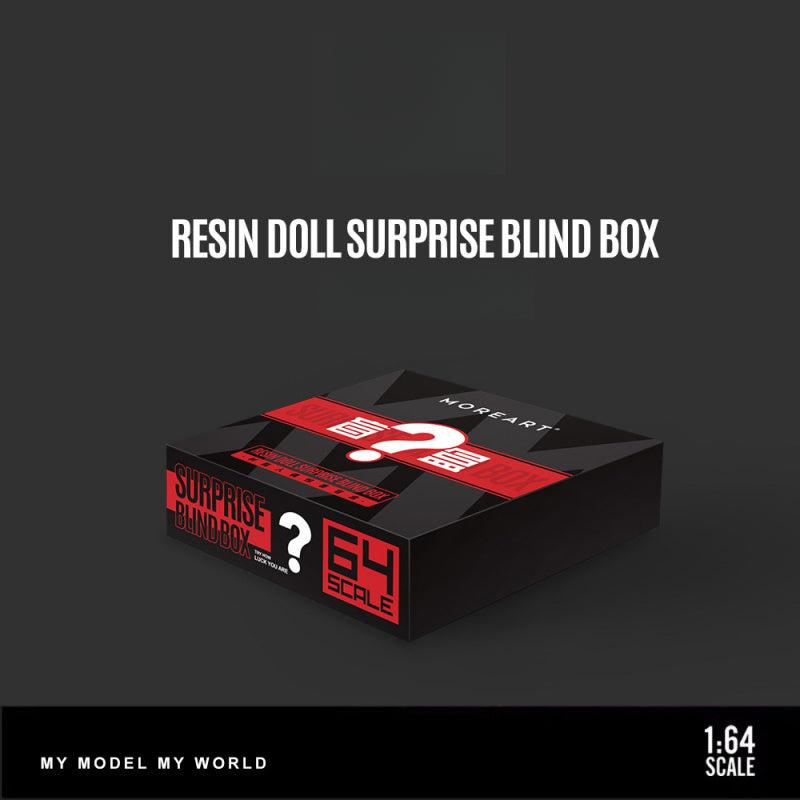 MoreArt 1:64 Surprise Blind Box Resin Mini Figure Diorama Accessory MODCOLS
