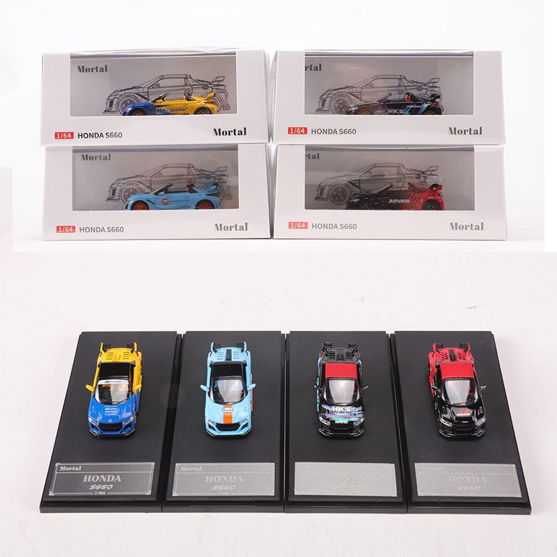 Mortal 1:64 Honda S660 S Series Convertible Custom Diecast Model MODCOLS