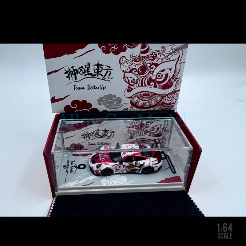 ModernArt 1:64 Porsche 911 GT3 CUP Diecast Collectible Model MODCOLS