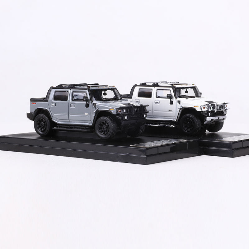 Lulu Model 1:64 HUMMER H2 Pickup Off Road Diecast Model MODCOLS