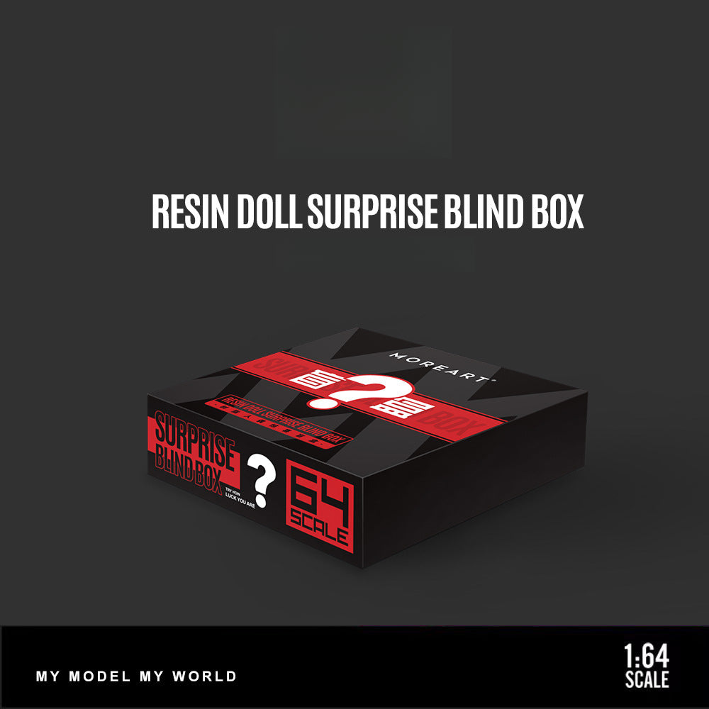 MoreArt 1:64 Surprise Blind Box Resin Mini Figure Diorama Accessory MODCOLS