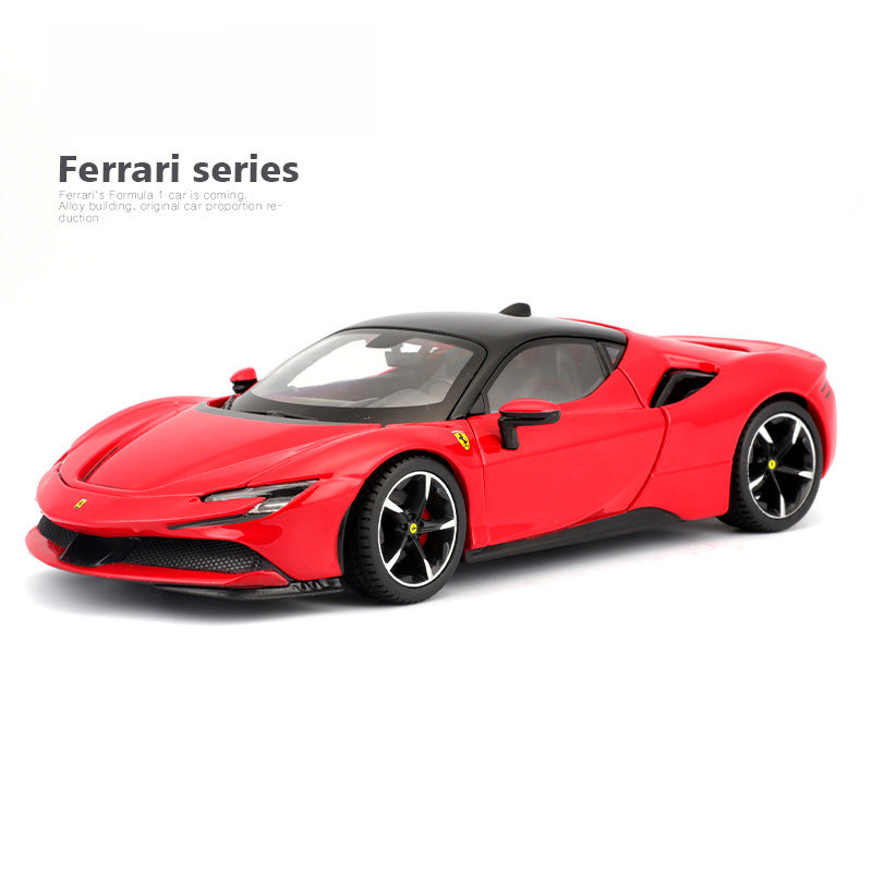 Bburago 1:24 Ferrari Diecast Model – Realistic Sports Car Collectible MODCOLS