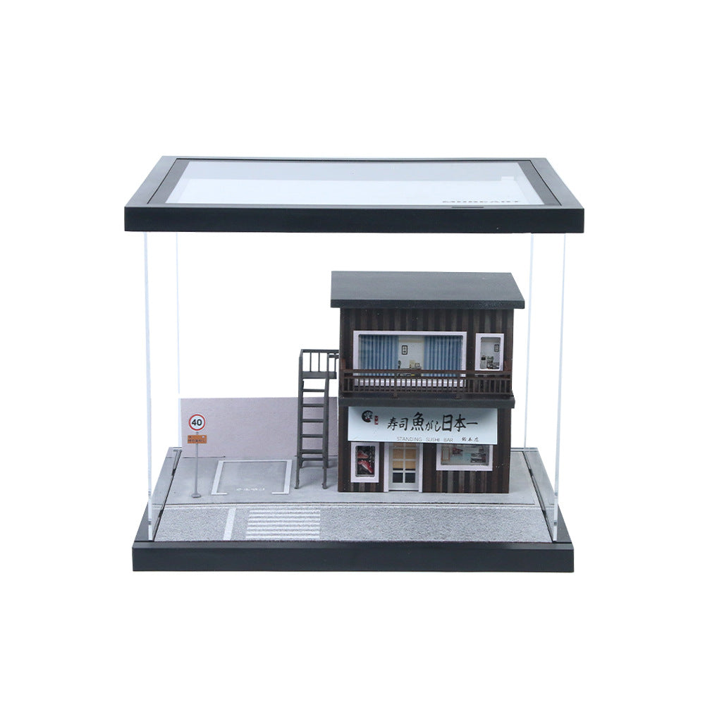 MoreArt 1:64 Street Side Scene Light Up Puzzle Series 06 Model MODCOLS