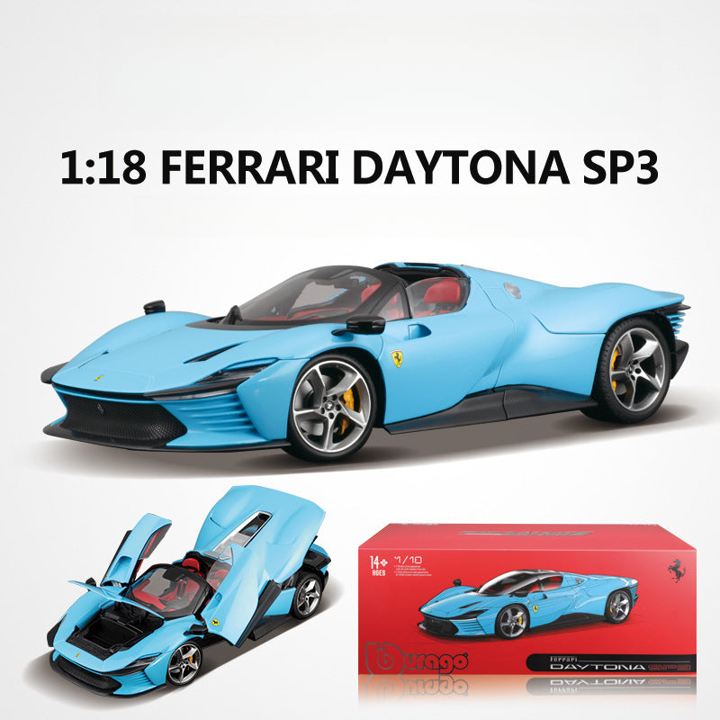 Bburago 1:18 Ferrari Daytona SP3 Die cast Model Car MODCOLS