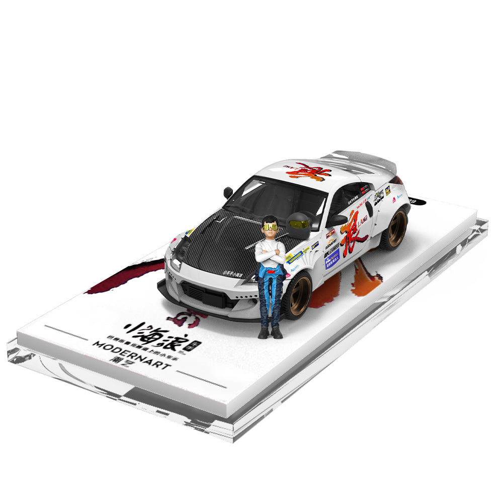 MODERNART 1:64 Nissan 350Z Little Wave Livery Diecast Model MODCOLS