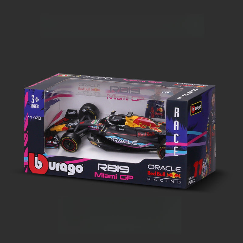 Bburago 1:43 Red Bull RB19 Miami GP F1 Die Cast Model Car MODCOLS