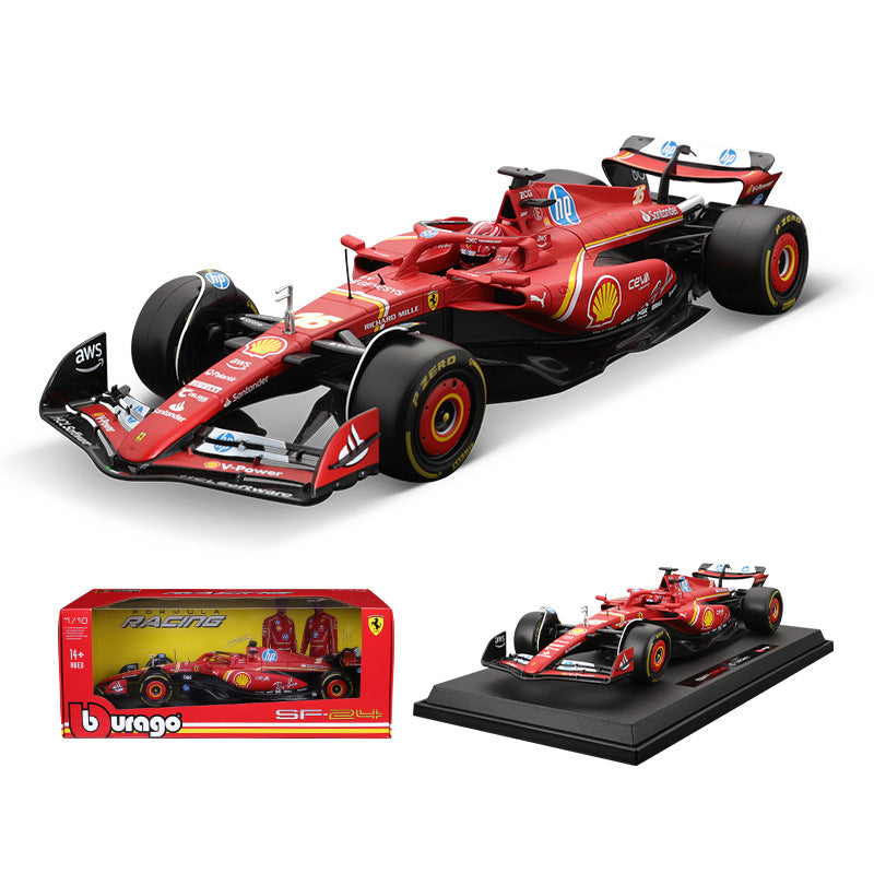 2024 Bburago 1:18 Ferrari SF24 Formula 1 Die cast Model Car F1 Collectible Replica MODCOLS