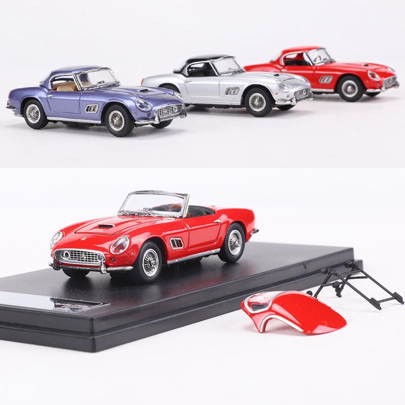 KING MODEL 1:64 Ferrari 250GT SWB California Spyder Diecast Model MODCOLS