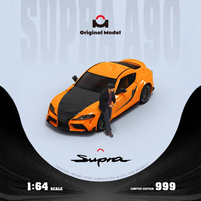 Original Model 1:64 Toyota Supra A90 Fast & Furious Die Cast Alloy Car MODCOLS