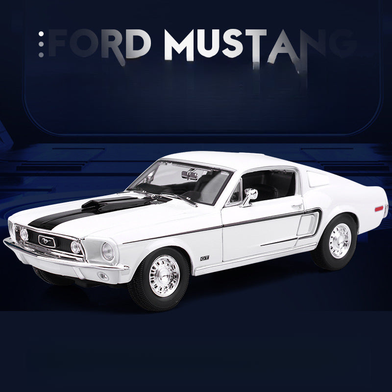 Maisto 1:18 1968 Ford Mustang Shelby GT Diecast Model MODCOLS