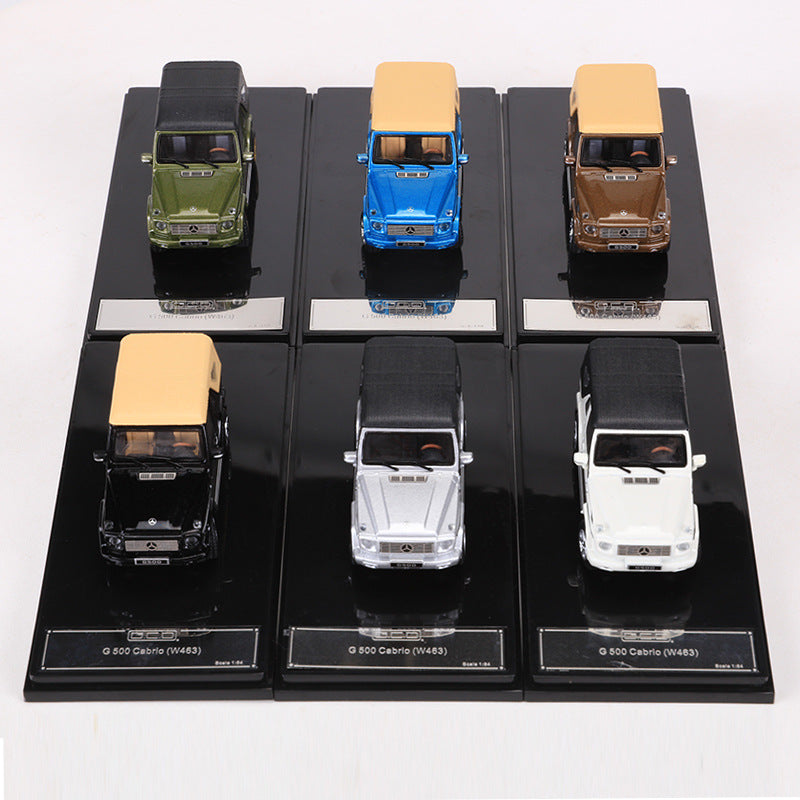 GCD 1:64 Mercedes Benz G500 Short Wheelbase Convertible Diecast SUV Model MODCOLS