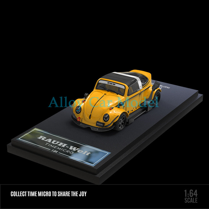 TimeMicro 1:64 RWB Beetle Diecast Model – Solid Color MODCOLS
