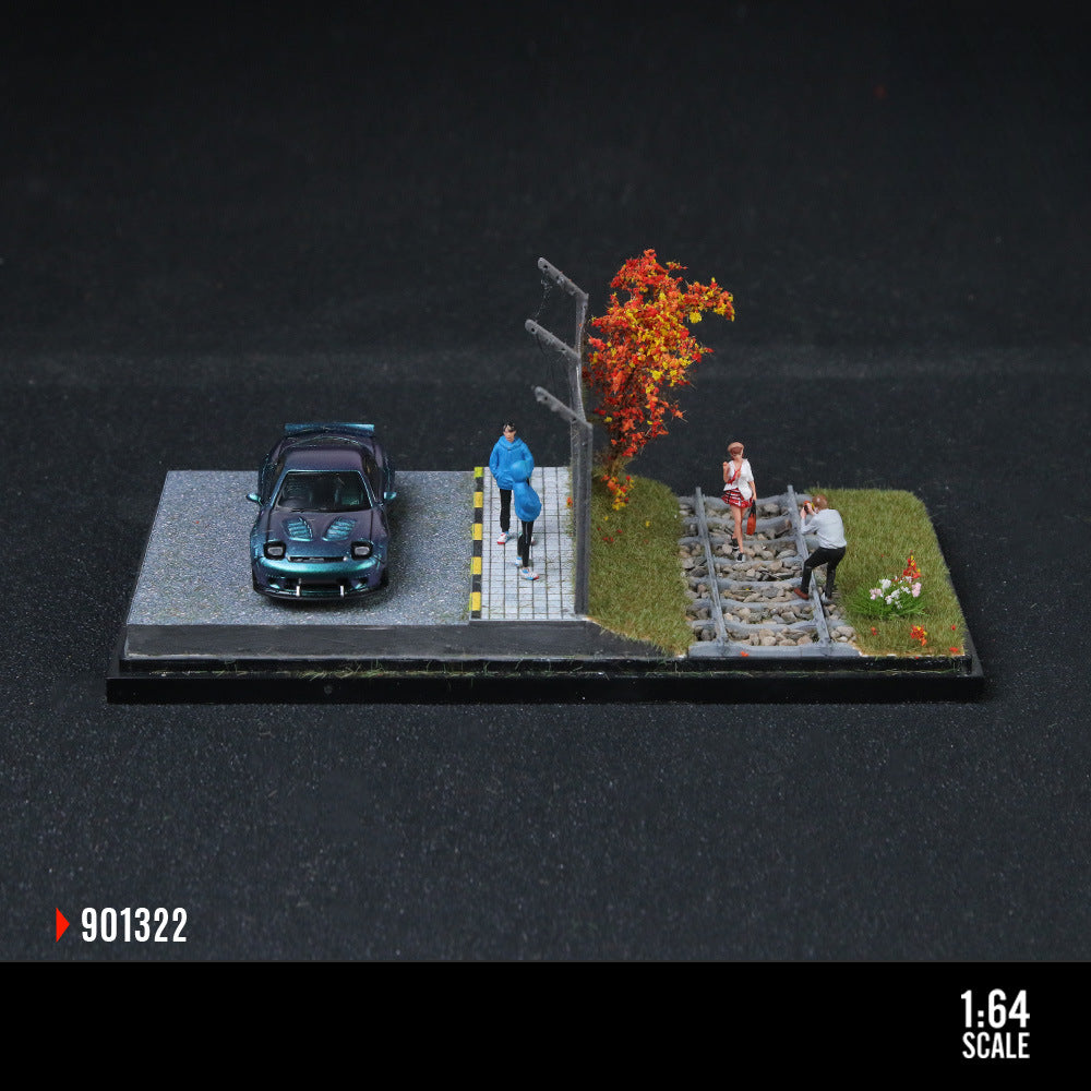 MoreArt 1:64 Railway Scenery Scene Model MODCOLS