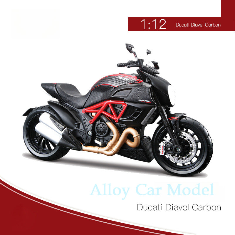 Maisto 1:12 BMW Ducati Yamaha Kawasaki H2R Die cast Motorcycle Model MODCOLS