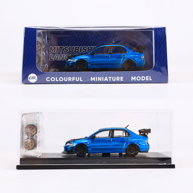 CM 1:64 Mitsubishi Lancer Evolution IX/X Widebody Custom Diecast Model MODCOLS