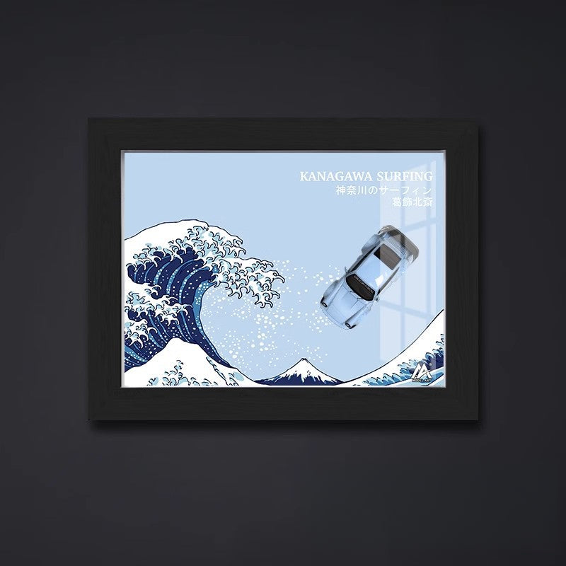 TM X GDO 1:64 RWB964 The Great Wave off Kanagawa Die cast Model MODCOLS