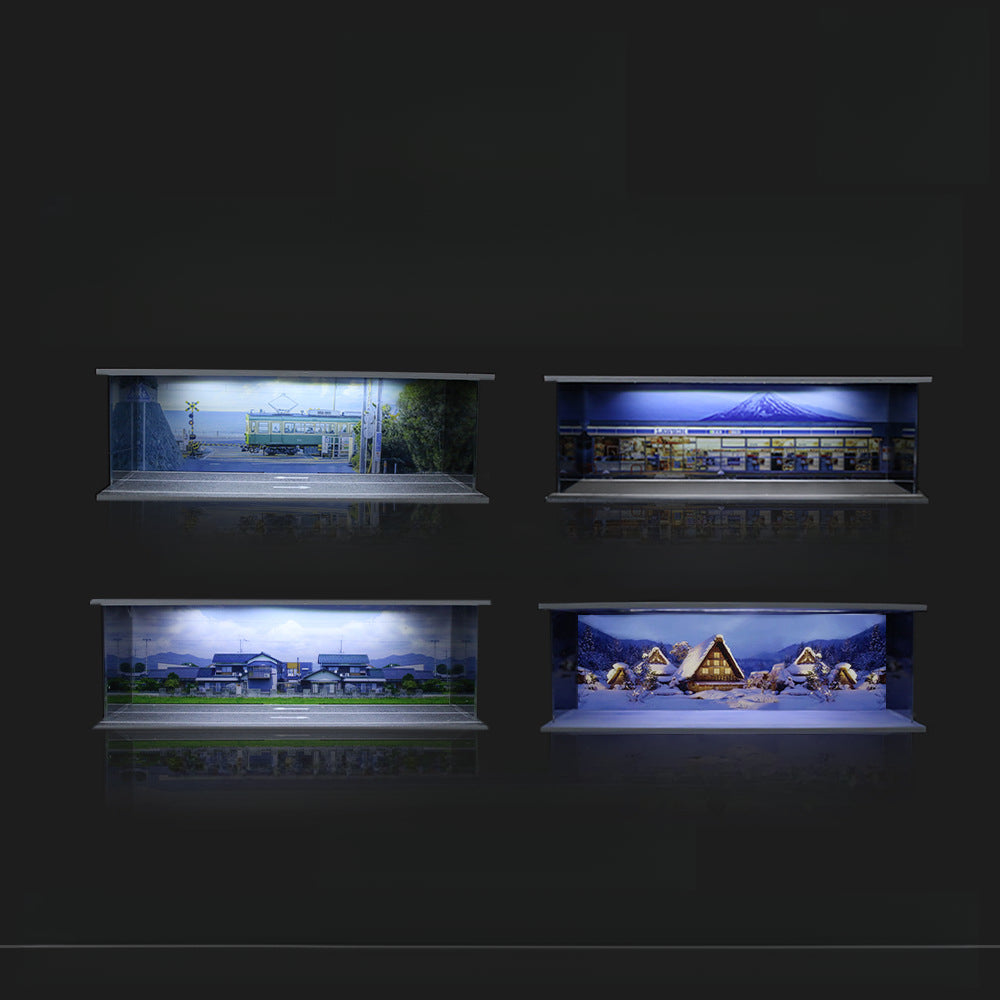 MoreArt 1:64 Natural Scenery Diorama with LED Lights