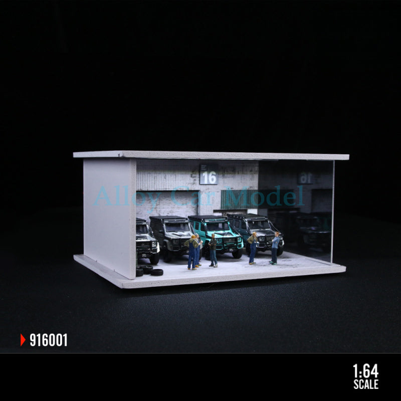 MoreArt 1:64 New Series Lighted Diorama Scene MODCOLS