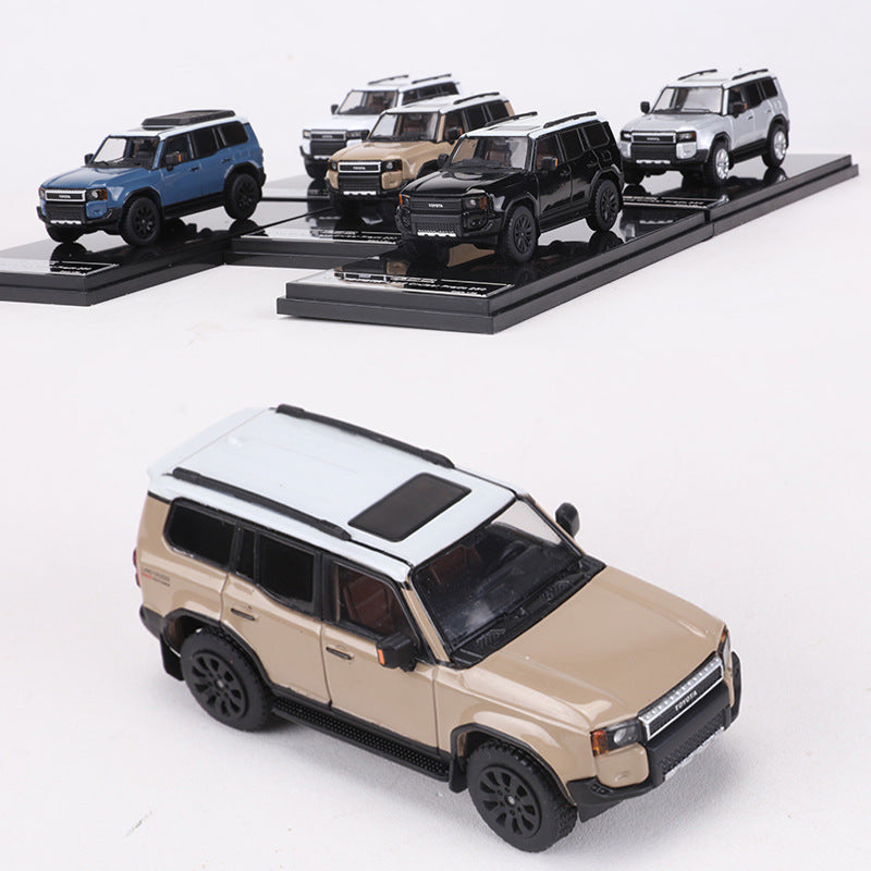 GCD 1:64 Toyota Land Cruiser Prado 250 Diecast Model – Rugged SUV Collectible MODCOLS