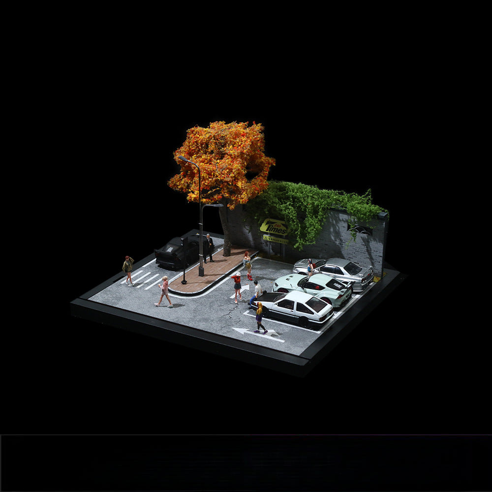 MoreArt 1:64 Street Scene Light-Up Diorama Series 03