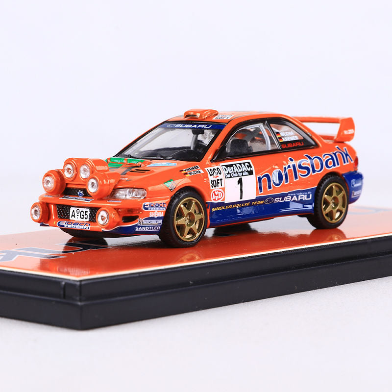 Fineworks 1:64 Subaru WRC Rally Car Diecast Model MODCOLS