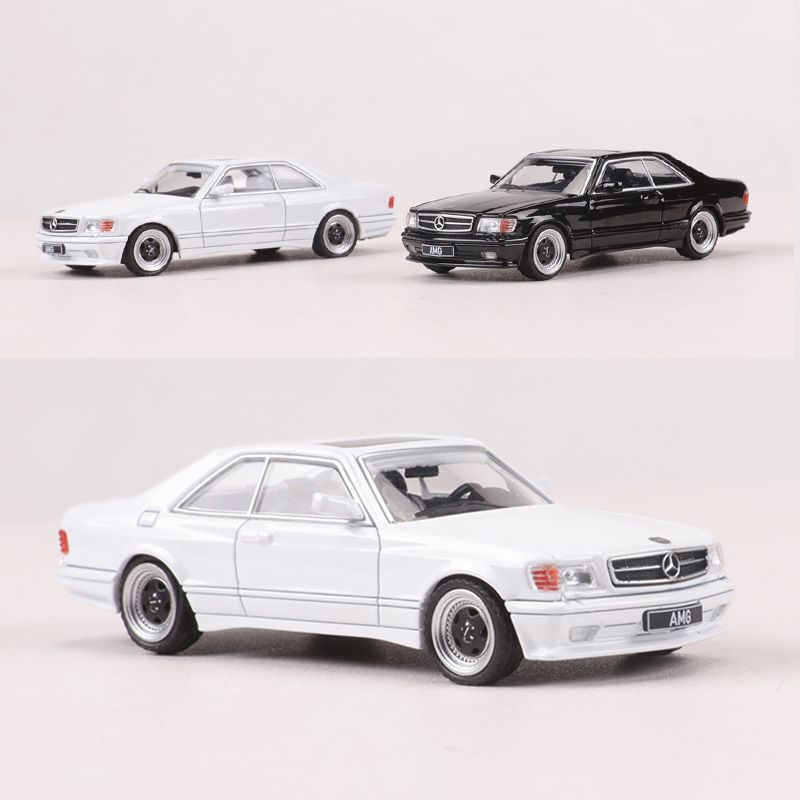 Rhino Model RM 1:64 Mercedes Benz 560SEC AMG Diecast Model MODCOLS
