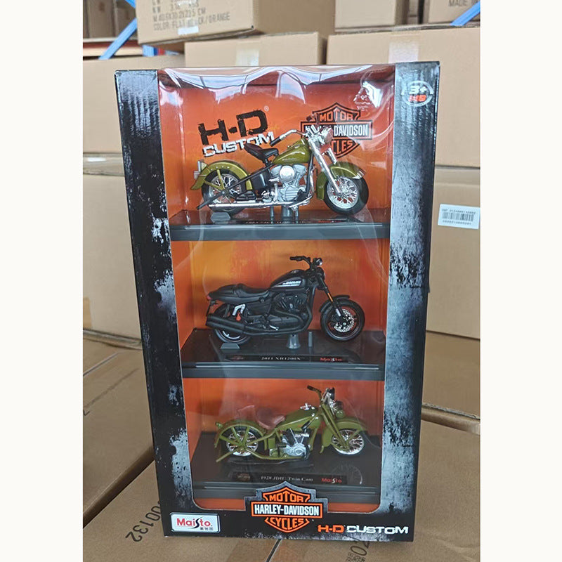 Maisto 1:12 2015 Harley Street Glide Custom Die Cast Motorcycle Model MODCOLS