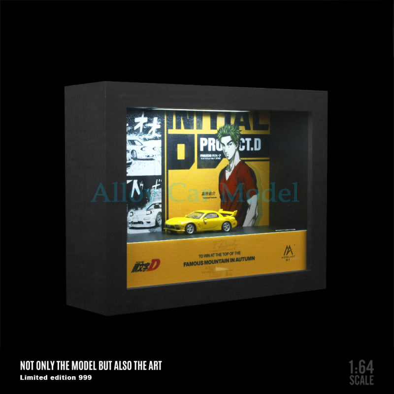 ModelArt 1:64 Initial D Lighted Frame Diorama Display MODCOLS