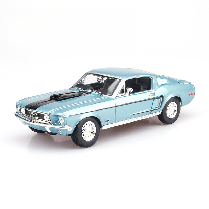 Maisto 1:18 1968 Ford Mustang Shelby GT Diecast Model MODCOLS
